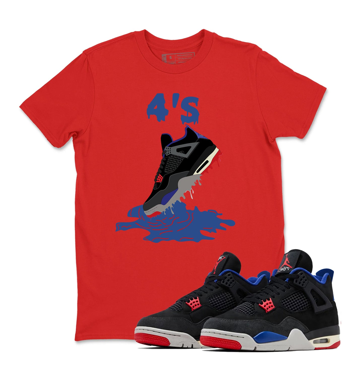 Shoe Dripping Shirt to Match Jordan 4 Rare Air, Retro 4 Rare Air Shirt, Rare Air 4s Sneaker Tee