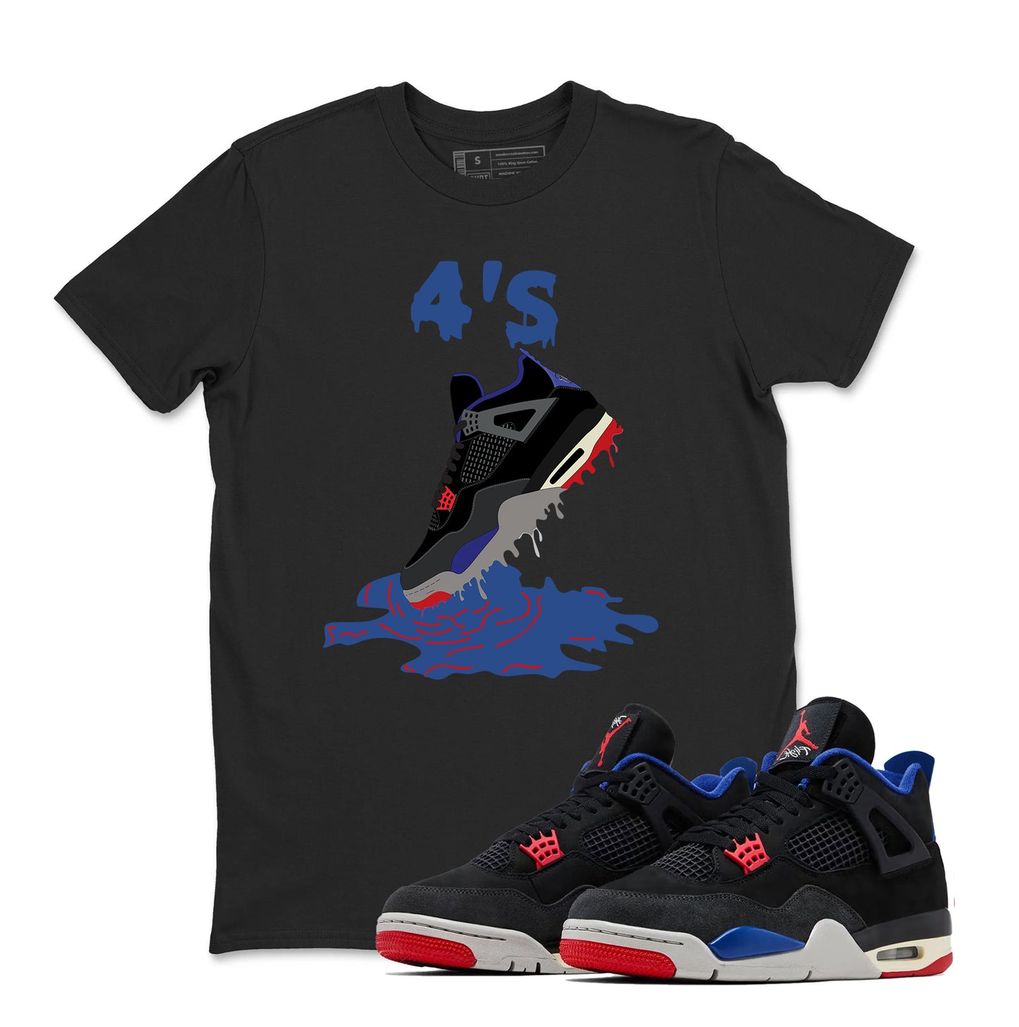 Shoe Dripping Shirt to Match Jordan 4 Rare Air, Retro 4 Rare Air Shirt, Rare Air 4s Sneaker Tee