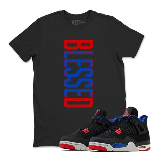4 Rare Air Sneaker Match Shirt, Black Fire Red Deep Royal Tech Grey, Rare Air Jordan 4 Tshirt Adult Youth